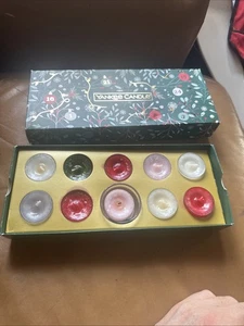 Bin Yankee Candle Magical Christmas Morning 10 Tea Lights Gift Set - Picture 1 of 8