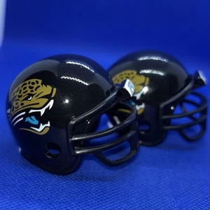 NFL Jacksonville Jaguars Mighty Racers Mini Casco de Fútbol Souvenir - Lote de 2x - Imagen 1 de 7