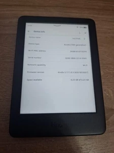 Amazon Kindle 10ª Generación (8GB) Negro Modelo J9G29R Leer Descripción - Imagen 1 de 7