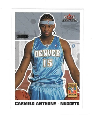 CARMELO ANTHONY 2003-04 FLEER TRADITION ALL-STAR WEEKEND LP ROOKIE /2004 $40.00 - Image 1 of 2
