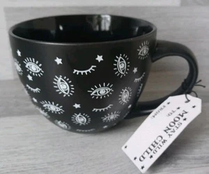 Taza Jumbo Stay Wild Moon Niño All Seeing Eye Star Diseño EE. UU. Nueva - Imagen 1 de 12