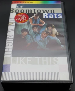 The Boomtown Rats - On A Night Like This (1985) (VHS, PAL) (SPC 00072) - Picture 1 of 3