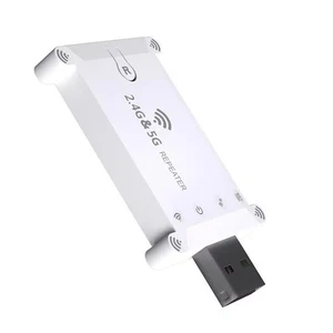 Dual Band 1200M Amplifier Wifi Extender Booster 2.4g/5g Wifi Repeater Usb3713 - Photo 1/7
