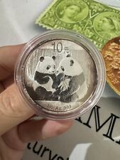 2009 China 1oz .999 Silver Panda 10Y - Proof