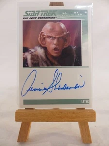 The Complete Star Trek TNG Series 1 Autograph Card Armin Shimerman as Letek - Picture 1 of 3