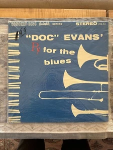 Doc Evans Lp Rx For The Blues On Concert-Disc - White Label  (In Shrink), excell - Picture 1 of 4