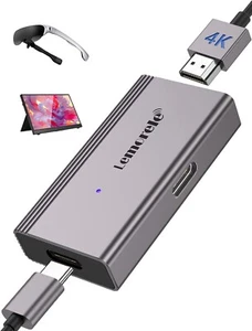 HDMI to USB C Adapter 4K@60HZ, HDMI to Type C Adapter, Compatible with Nreal Air - Picture 1 of 7