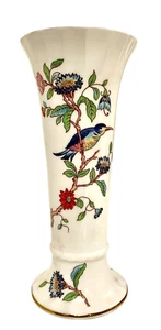 "Florero Aynsley Inglaterra Hueso China Pembroke Siglo XVIII Diseño Reproducción 6.25""T" - Imagen 1 de 8