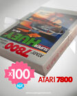 100 Crystal box Étuis de protection pour boîte de jeu Atari 7800 gamme Silver...