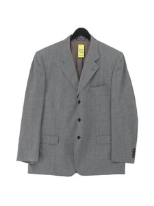 Cacharel Men's Blazer Chest: 40 in Grey 100% Polyester Overcoat - Picture 1 of 5