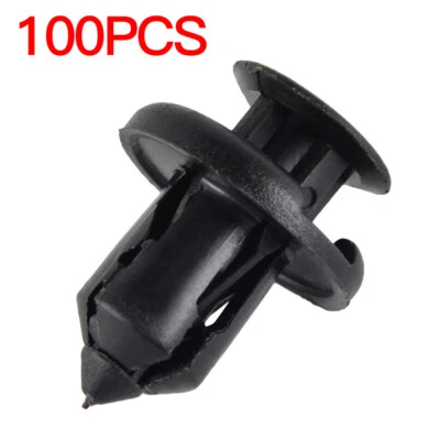100x Front Bumper Fender Moulding Grille Clips Fastener for Honda 91503-SZ3-003 - Image 1 of 4