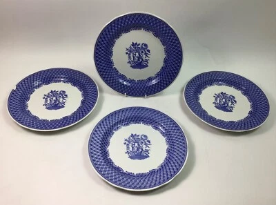 Spode - 4x Dinner Plates - The Spode Blue Room Collection “Portland Vase” - Image 1 of 4