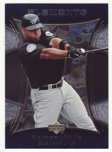 2007 Upper Deck Elements #83 Vernon Wells | Toronto Blue Jays