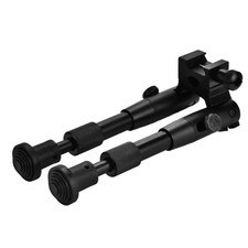 6" Foldable Tactic Hunting Picatinny Rail Mount Adjustable Rifle Bipod Stand JA