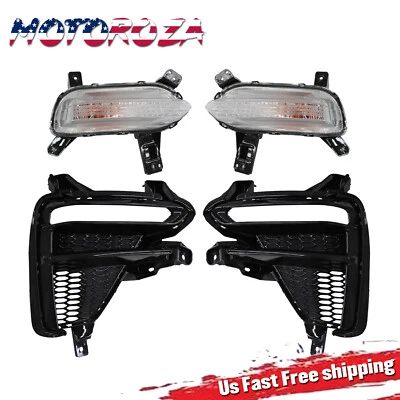 Juego de luces antiniebla de parachoques para Kia Forte 2019 2020 delanteras funcionamiento diurno Foto 1 de 4