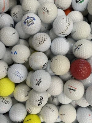 100 x Budget Golf Balls - B Grade - Image 1 of 3
