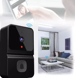 Wireless Smart Doorbell Ring WiFi Door Bell Intercom Video Camera Security Cam - Picture 1 of 12
