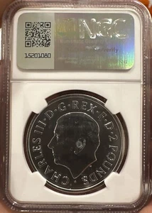 2024 S2£ GREAT BRITAIN 1OZ SILVER NGC MS69 BRITANNIA & LIBERTY FIRST RELEASES - Picture 1 of 2