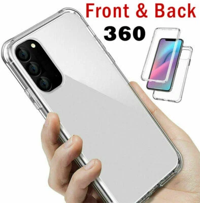 360° Silicone Clear Case Cover For Samsung Galaxy A36 A26 A06 S25 A56 A16 Phones - Image 1 of 4