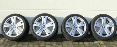 9,5x20/10,5x20 BENTLEY GT Alufelgen Original  Winterreifen - Bild 1 von 4