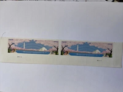 US Stamp Scott # 4651-4652 Plate Block Of 4 Stamps MNH, Cherry Blossom VF - Image 1 of 2
