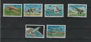 Mi.-Nr. 592 - 97 Geschichte der Luftfahrt S Tome Prinzipe - Picture 1 of 1