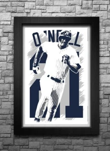 PAUL O'NEILL art print/poster NEW YORK YANKEES FREE S&H! JERSEY B2G2 - Picture 1 of 6
