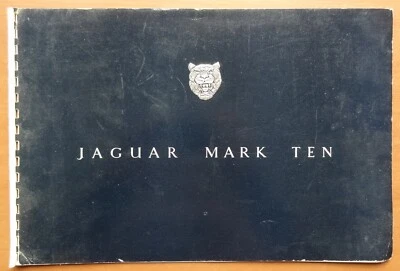 V32755 JAGUAR MARK TEN - CATALOGUE - NON DATE - 23x34 - GB Foto 1 de 2