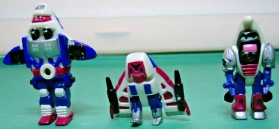 Zbots Turbonator Action Figure-By Galoob-1993-3 Piece Spaceship Shuttle-Complete - Image 1 of 4