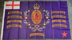Ulster Volunteers Regimental Colours Flag 3X5FT - Picture 1 of 1