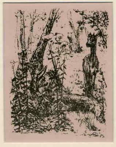 REHKITZ PAVO REAL UROGALLO CISNE Y BUITRE August GAUL - 4 litografías originales 1919 - Imagen 1 de 4