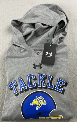 UNDER ARMOUR South Dakota State Jackrabbits Hooded 2.0 T-Shirt Size Medium NWT - Image 1 of 4