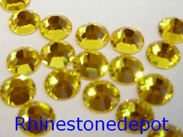 SS5 CITRINO Amarillo Preciosa Máxima Estrás 144 p Foto 1 de 1