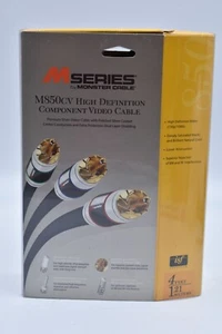 Monster M850 CV-4 M-Series 850 Component Video Cables (4 feet) - Picture 1 of 5