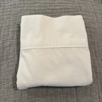 Charisma WrinkleShield White King Pillow Cases (2) 100% Cotton 38.5” X 20  Mint! - Image 1 of 4