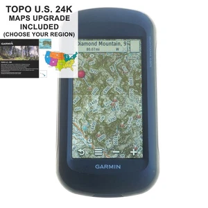 Garmin Montana 680t GPS con actualización de mapas TOPO EE. UU. 24K topográfico de alto detalle - Imagen 1 de 12