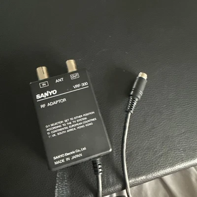 Sanyo RF Adaptor VRF-300 Genuine Made In Japan Video Camera Camcorder Accessory - Image 1 of 3