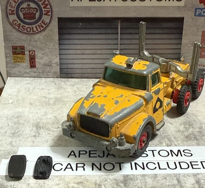 2 new black grille inserts for Matchbox Lesney Truck King Size K-19 , K-10, K-19 - Image 1 of 3