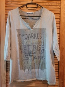 Monari T-Shirt Shirt Kurzarm Gr. 40 - Bild 1 von 6