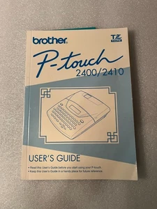 Brother P-Touch 2400 / 2410 User's Guide - Picture 1 of 2
