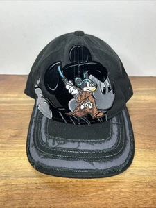 Gorra Mickey Mouse Star Wars Jedi Parques Disney Envejecida Negra Talla Juvenil - Imagen 1 de 8