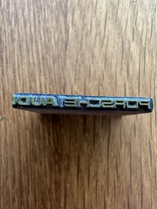 Bloque de impresión tipográfica vintage, PORSCHE AUDI, base de bloque de madera - Imagen 1 de 5