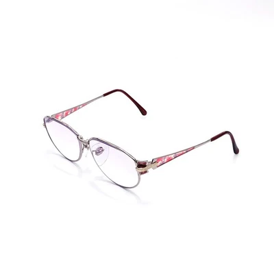 SAINT LAURENT PARIS logo rose lunettes de soleil plastique rose WS3640 - Photo 1/4