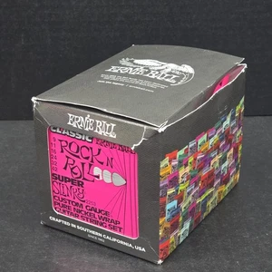 Cuerdas para guitarra eléctrica Ernie Ball Super Slinky Classic Rock N Roll 2253 paquete de 12 - Imagen 1 de 4