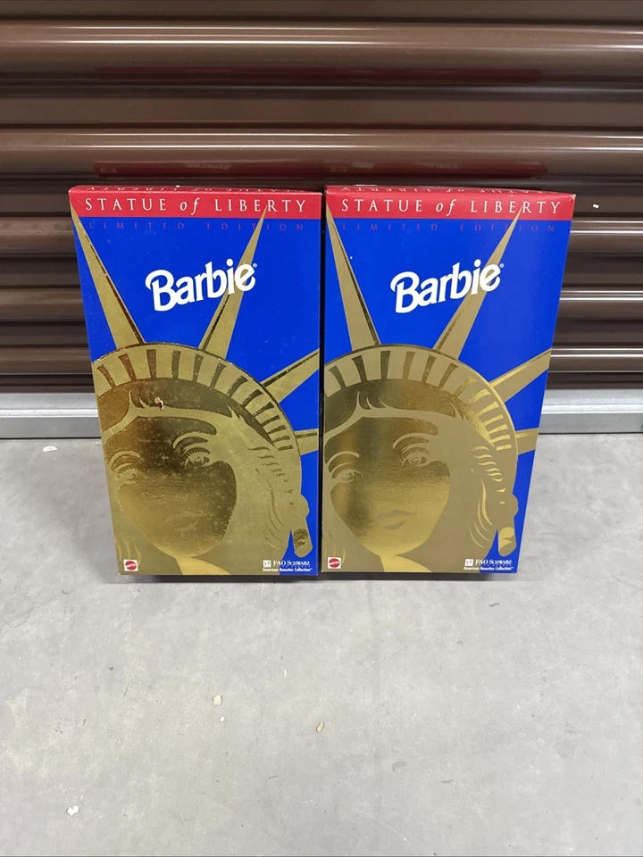 Mattel Barbie 1995 FAO Schwarz Statue of Liberty 14664 NRFB Special Edition