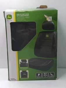 John Deere Deluxe Vinyl Sideless Seat Cover with Head Rest included OPEN BOX NEW - Picture 1 of 6