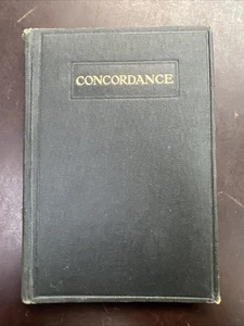 Antique Dictionary Concordance of Scripture Names w/Pronunciation & Meaning HB - Picture 1 of 19