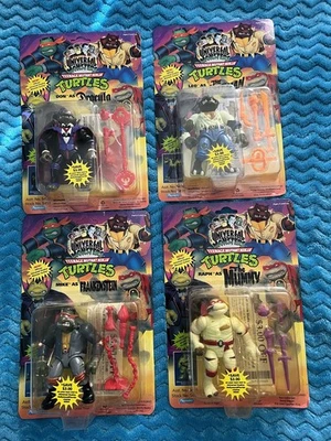 Teenage Mutant Ninja Turtles 1993 TMNT (Universal Monsters) conjunto completo, sin abrir Foto 1 de 4