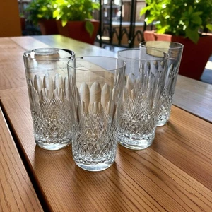 Set 4 bicchieri vintage Waterford Colleen gambo corto Highball - Foto 1 di 7