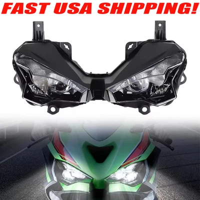 Conjunto de faros LED para Kawasaki ZX-6R NINJA636 NINJA500 Ninja 500 2024-2025 Foto 1 de 4
